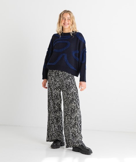 KAUF DICH GLÜCKLICH Pullover Dunkelblau Blau