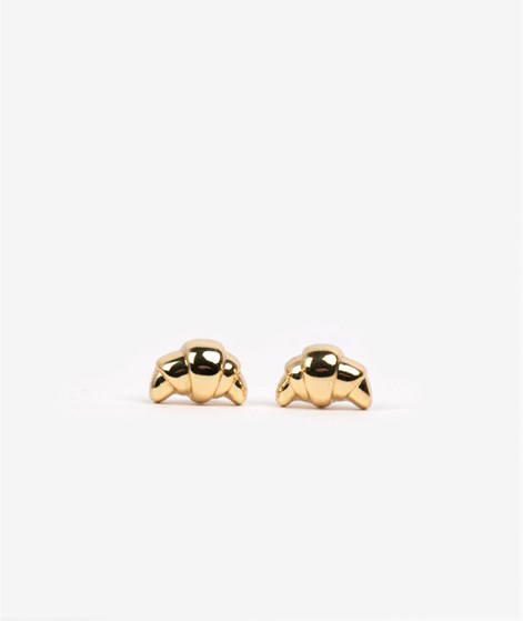 KAUF DICH GLÜCKLICH Ohrringe Gold Croissant