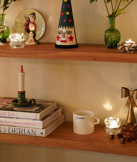 ANNA + NINA Dry January Tasse Cremeweiß