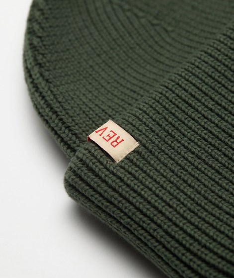 REVOLUTION Big Fold Beanie Khaki