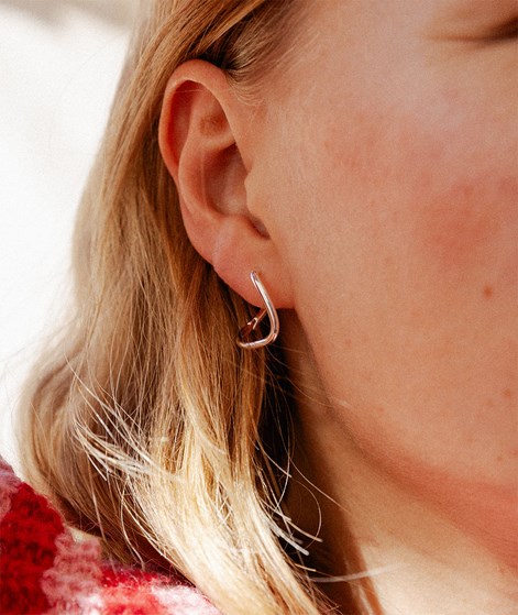 KAUF DICH GLÜCKLICH Ohrringe Filigraner Twist Silber