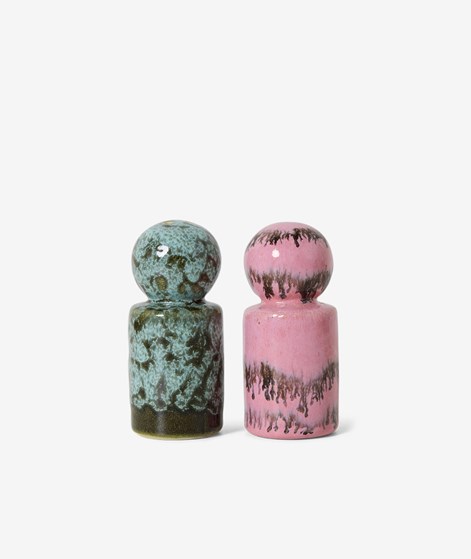 HKLIVING 70s Ceramics: Pfeffer & Salz Streuer (2er-Set)