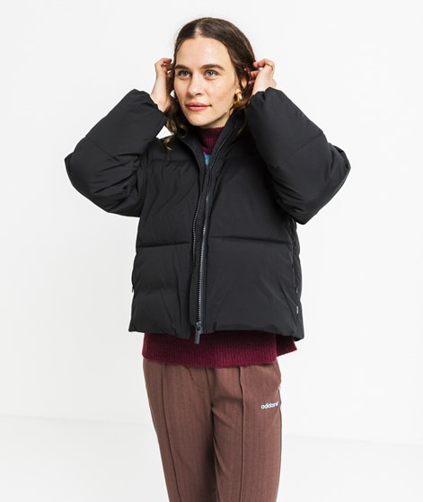 SELFHOOD Short Puffer Jacke Schwarz