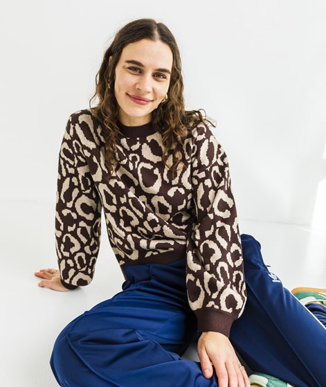 VILA VITip O-Neck Pullover Braun