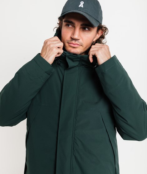 REVOLUTION Padded Tech Jacke Petrolgrün