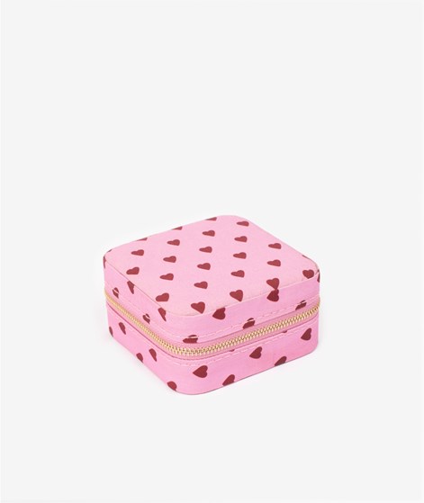 YUKU Schmuck Box Herzchen Rosa