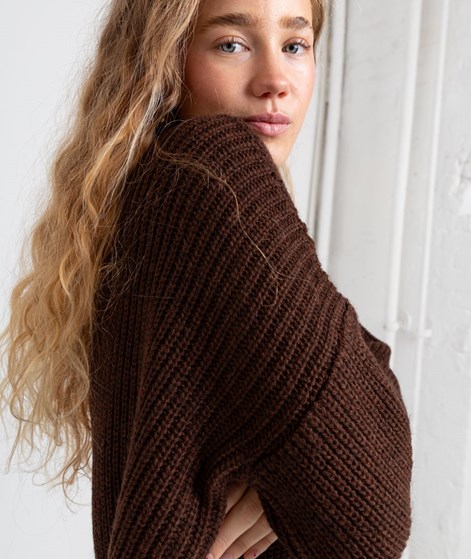 KAUF DICH GLÜCKLICH Pullover Braun