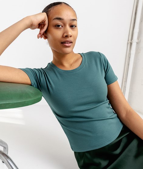 KAUF DICH GLÜCKLICH T-Shirt Mint aus Viskose (LENZING™ ECOVERO™)