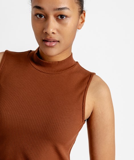 KAUF DICH GLÜCKLICH Top Braun aus Viskose (LENZING™ ECOVERO™)