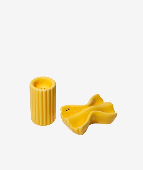 DOIY Nudel Salz&Pfeffer Streuer Set Gelb