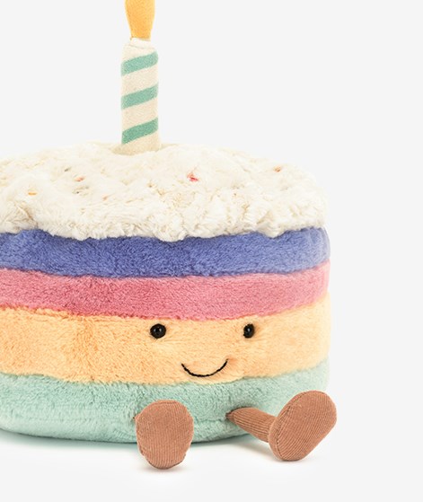 JELLYCAT Amuseables Rainbow Birthday Cake