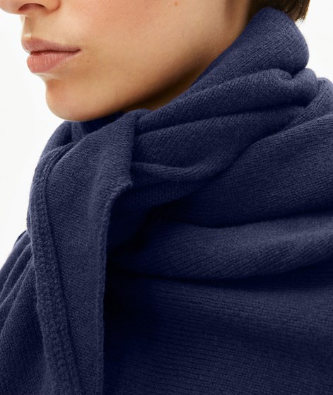 ARMEDANGELS Bryanaa Triangle Schal Blau