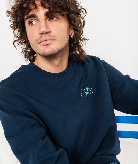 KAUF DICH GLÜCKLICH Sweater Racing Bike aus Bio-Baumwolle