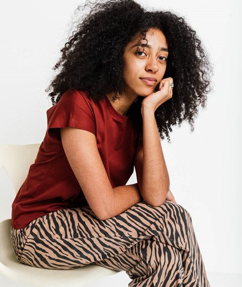 KAUF DICH GLÜCKLICH T-Shirt Rost Rot