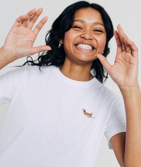 KAUF DICH GLÜCKLICH T-shirt Weiß